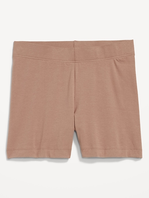 Image number 3 showing, High-Waisted Biker Shorts -- 4-inch inseam