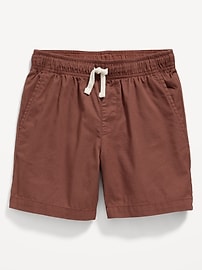 View large product image 4 of 5. Above Knee Twill Pull-On Shorts for Boys