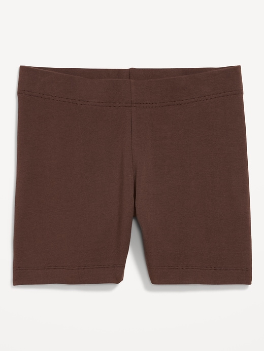 Image number 3 showing, High-Waisted Biker Shorts -- 4-inch inseam