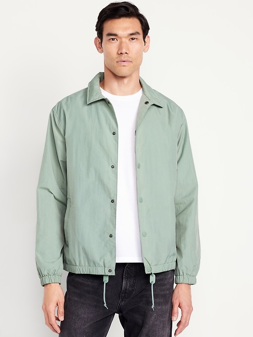 Image number 1 showing, Water-Resistant Coach Jacket