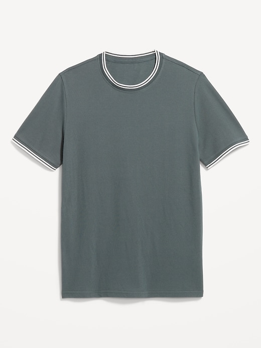 Image number 4 showing, Textured Pique T-Shirt