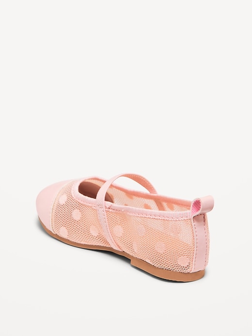 L'image numéro 5 présente Ballerines en maille pour toute-petite fille
