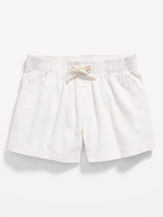 Image number 4 showing, High-Waisted Pull-On Twill Shorts for Girls