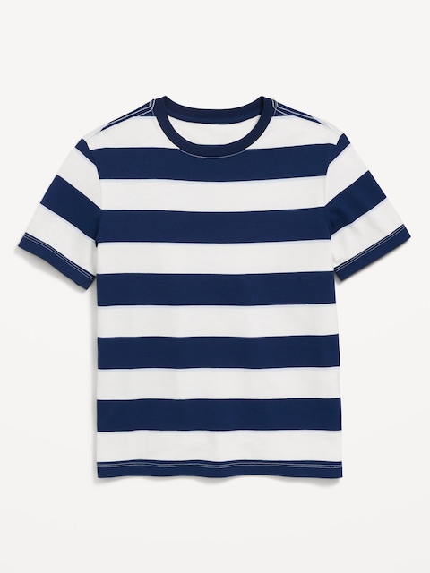 Softest Short-Sleeve Striped T-Shirt for Boys