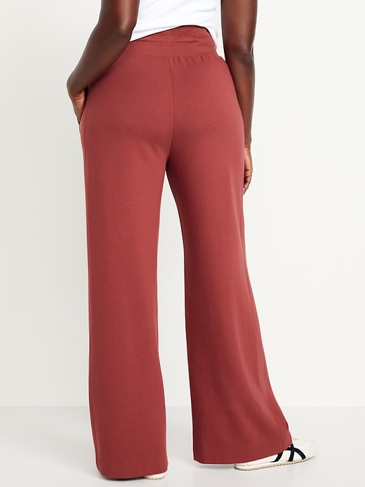 Image number 5 showing, Dynamic Fleece Wide-Leg Pants