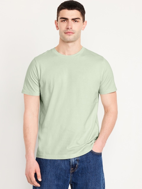 Crew-Neck T-Shirt - Green