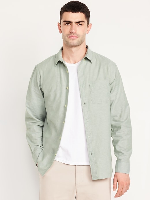 Image number 1 showing, Regular Fit Everyday Oxford Shirt