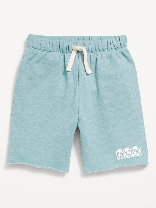 View large product image 1 of 1. French-Terry Graphic Shorts for Toddler Boys