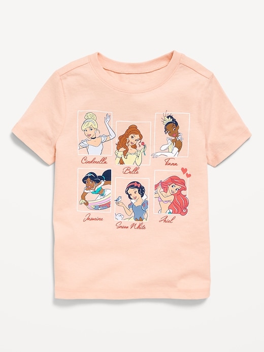 View large product image 1 of 1. Disney© Princesses Graphic T-Shirt for Toddler Girls