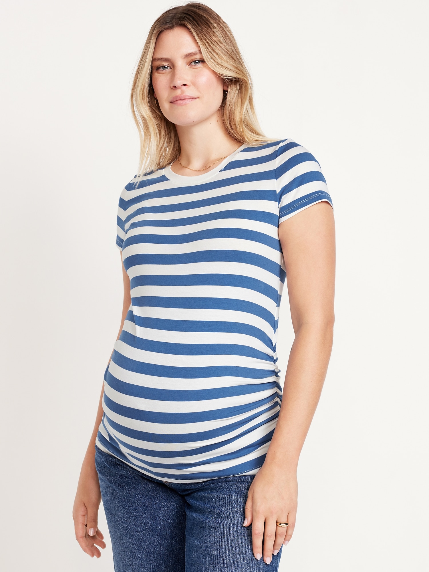 Maternity Crew Neck T-Shirt