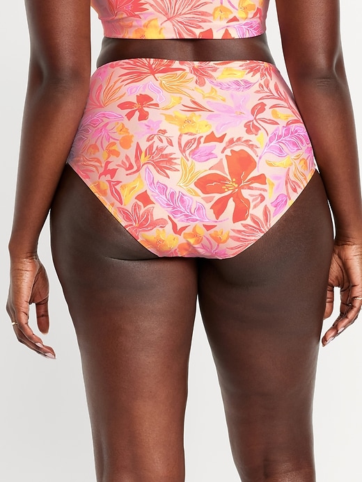 Image number 6 showing, Matte High-Waisted Bikini Swim Bottoms