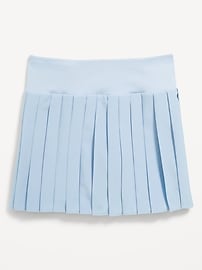 View large product image 4 of 4. High-Waisted Pleated Performance Skort for Girls