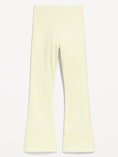 Full-Length Flared Leggings for Girls