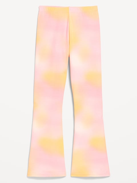 Full-Length Flared Leggings for Girls