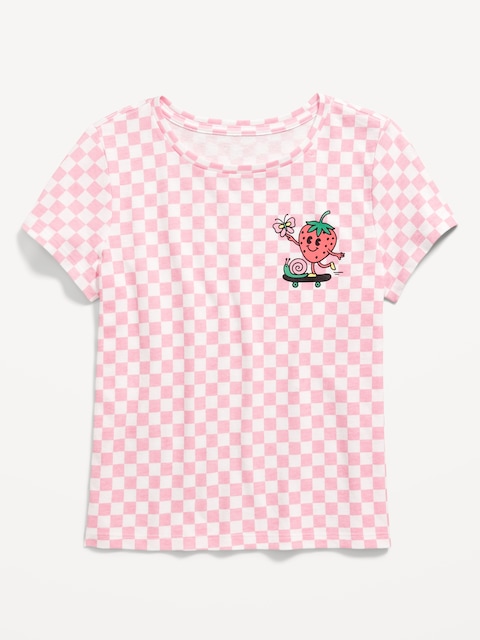 Short-Sleeve Graphic T-Shirt for Girls