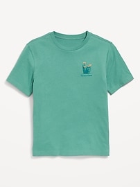 L'image numéro 1 présente T-shirt à imprimé à manches courtes pour garçon