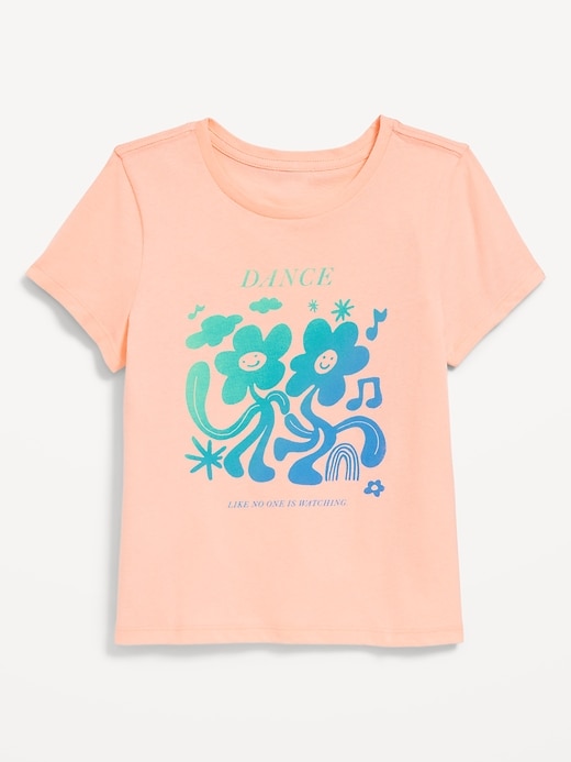 View large product image 1 of 3. Short-Sleeve Graphic T-Shirt for Girls