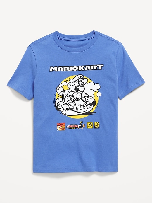 View large product image 1 of 2. Mario Kart™ Gender-Neutral Graphic T-Shirt for Kids