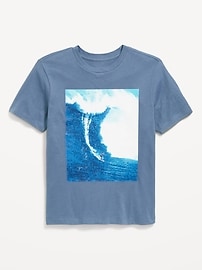 L'image numéro 1 présente T-shirt à imprimé à manches courtes pour garçon