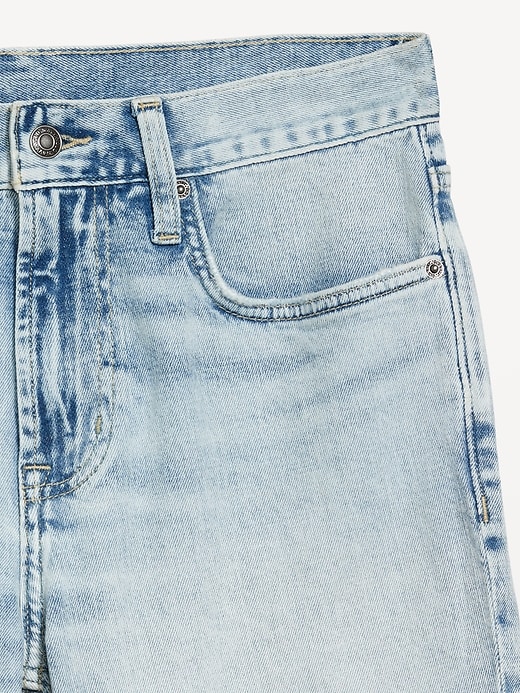 Image number 4 showing, Slim Built-In Flex Jean Raw-Edge Shorts -- 9.5-inch inseam