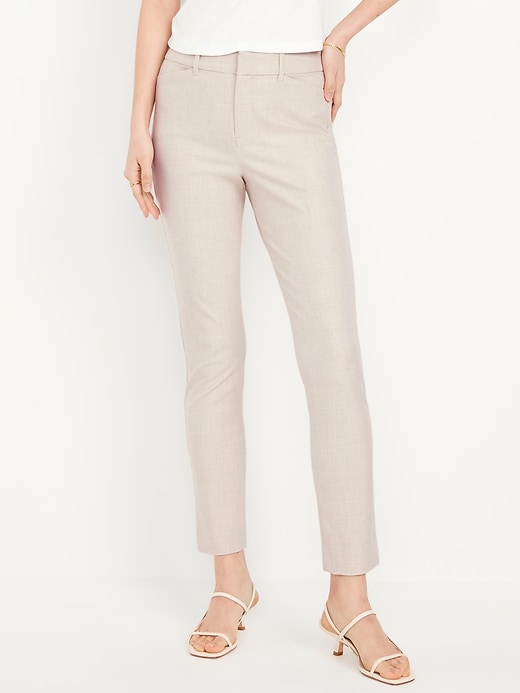 Image number 2 showing, High-Waisted Pixie Skinny Ankle Pants