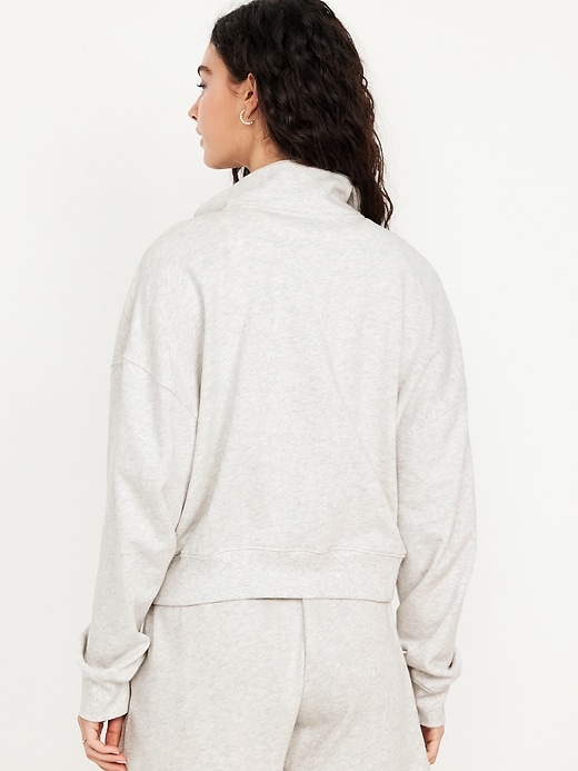 Image number 5 showing, SoComfy Oversized Logo Half Zip