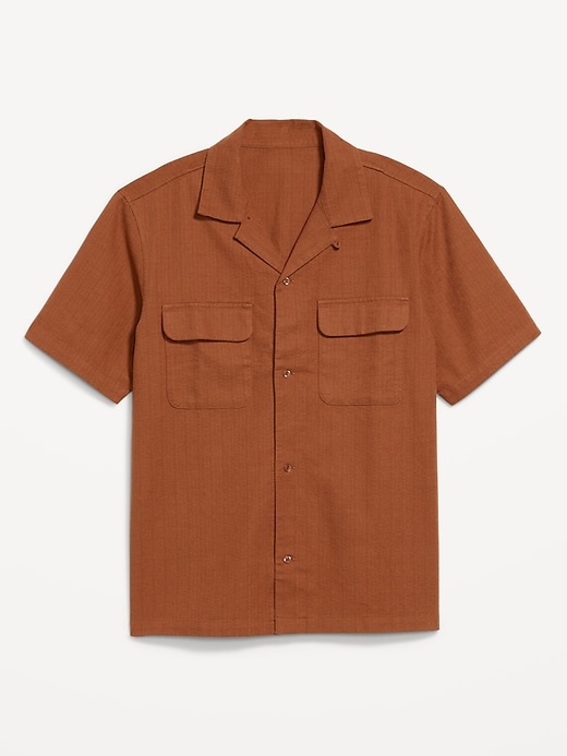 Image number 4 showing, Short-Sleeve Utility Camp Shirt