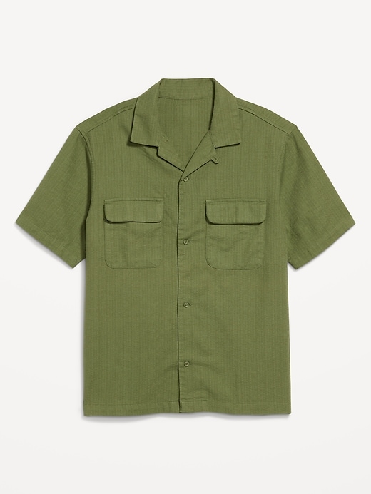 Image number 8 showing, Short-Sleeve Utility Camp Shirt