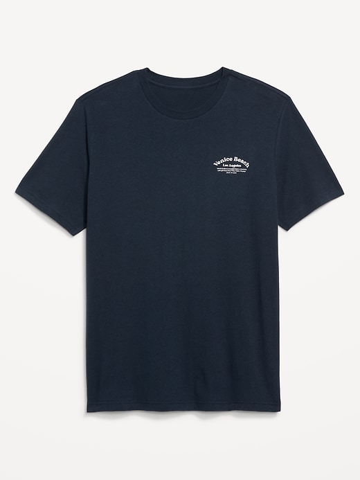 Image number 1 showing, Crew-Neck Graphic T-Shirt