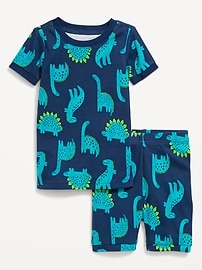 L'image numéro 1 présente Pyjama ajusté à motif pour tout-petit et bébé