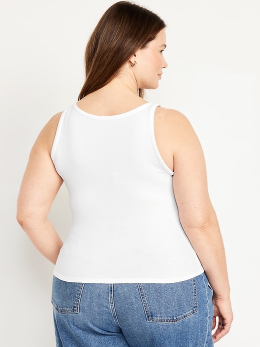 Image number 8 showing, Ribbed Crop Tank Top