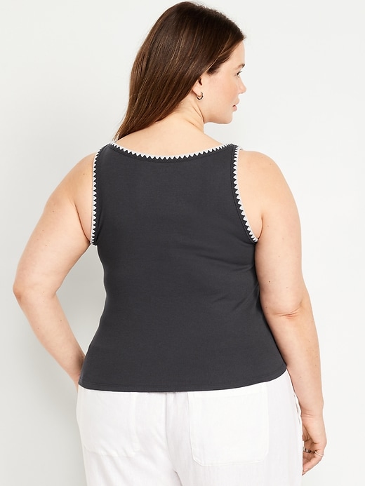 Image number 8 showing, Embroidered Tank Top