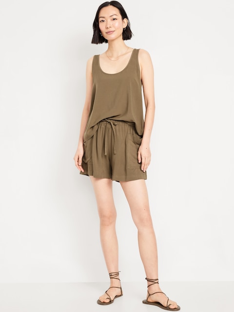 High-Waisted Playa Shorts -- 3.5-inch inseam