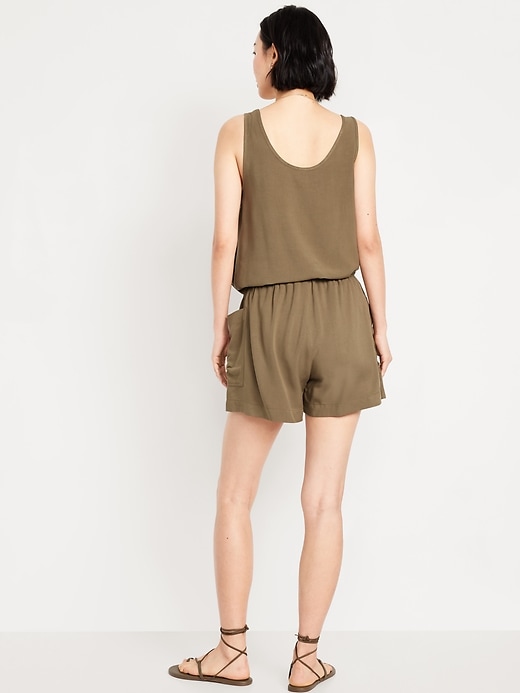 Image number 3 showing, High-Waisted Playa Shorts -- 3.5-inch inseam