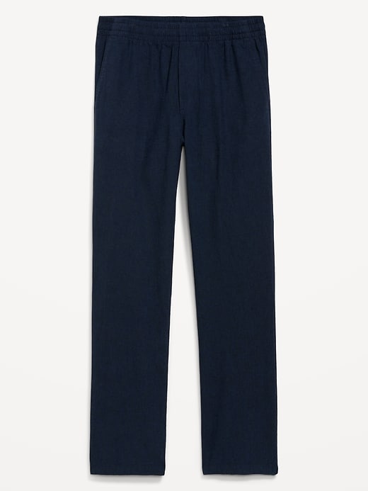 Image number 8 showing, 90's Straight Linen-Blend Pants