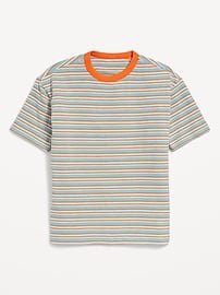 Image number 1 showing, Oversized Short-Sleeve Textured-Knit T-Shirt for Boys