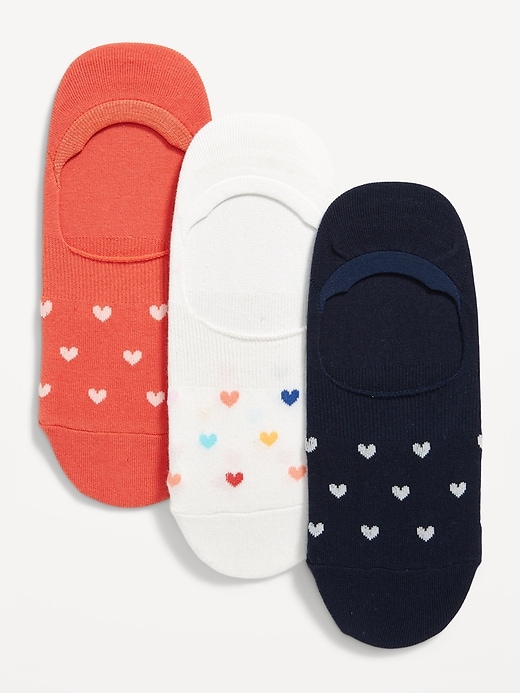 View large product image 1 of 1. No-Show Socks 3-Pack for Women