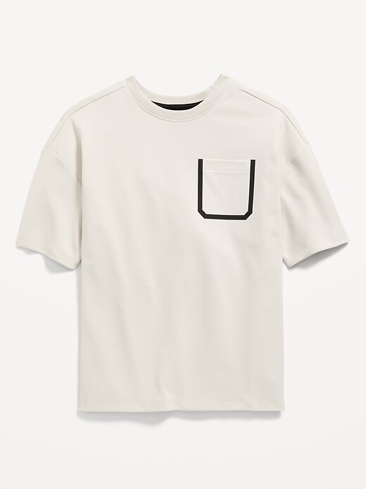 Image number 4 showing, Dynamic Fleece Oversized Pocket T-Shirt for Boys