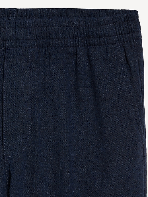 Image number 5 showing, 90's Straight Linen-Blend Pants