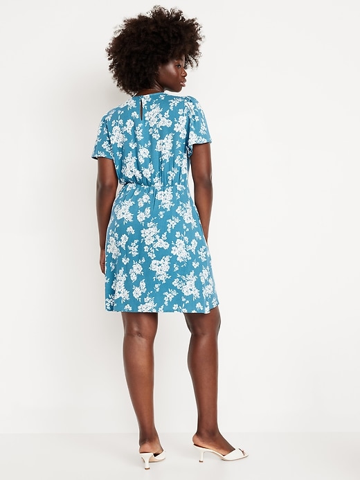 Image number 7 showing, Crepe Mini Dress