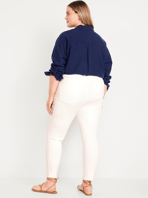 Image number 7 showing, High-Waisted Wow Skinny Jeans