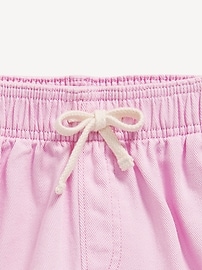 View large product image 5 of 7. High-Waisted Pull-On Twill Shorts for Girls