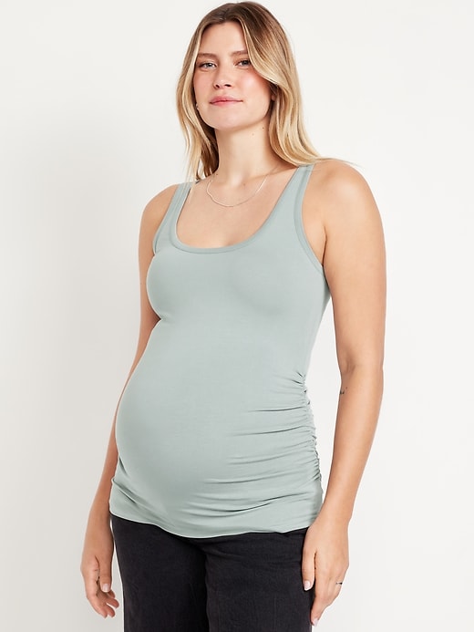 View large product image 1 of 1. Maternity Jersey Tank Top