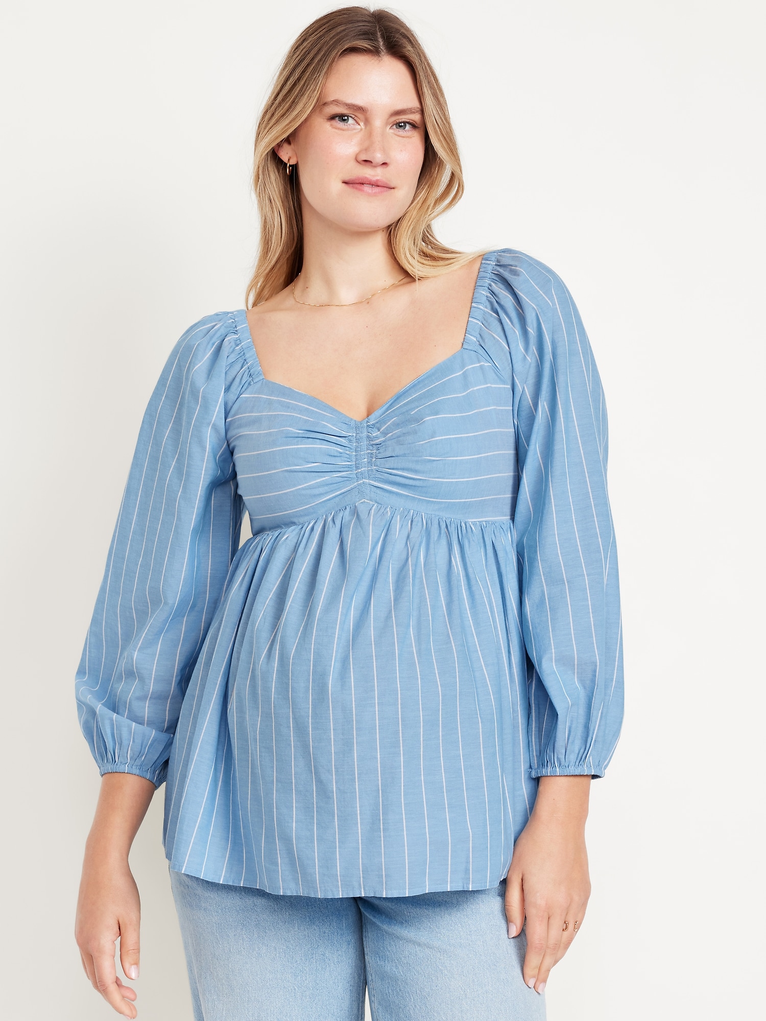 Maternity Fit & Flare Top