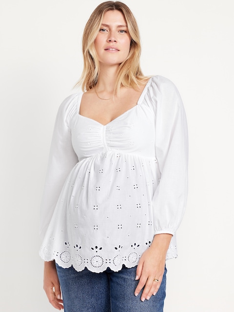 Maternity Fit & Flare Top