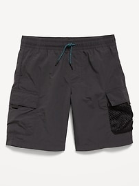 Image number 1 showing, Knee Length Cargo Ripstop Shorts for Boys