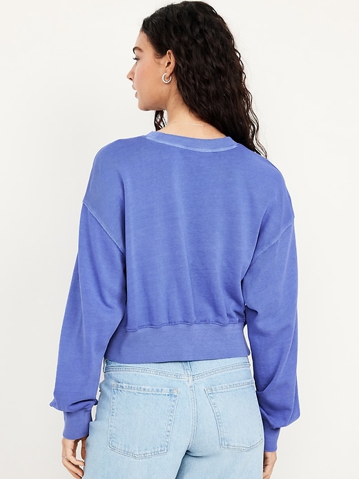 Image number 7 showing, SoComfy Crop Sweatshirt