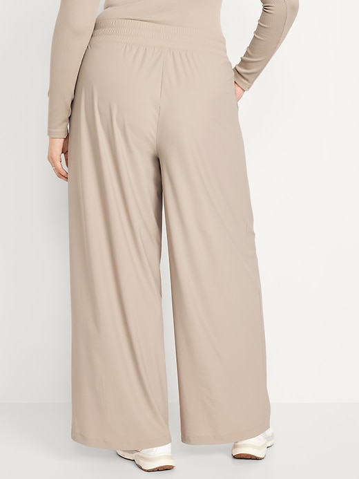 Image number 7 showing, Extra High-Waisted SleekTech Pleated Trousers