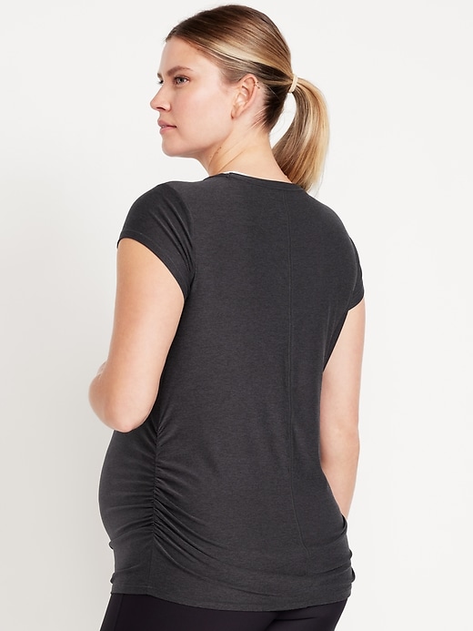 Image number 5 showing, CloudMotion Maternity Base Layer T-Shirt