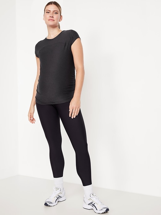 Image number 6 showing, CloudMotion Maternity Base Layer T-Shirt